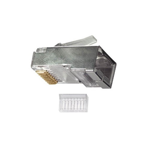 SPINA TELEFONICA MODULARE CAT.5 RJ45 5 SCHERMATE TREFOLI