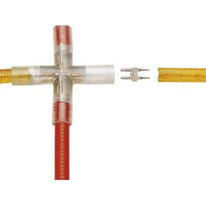 RACCORDO A X (TUBO LUMINOSO) 