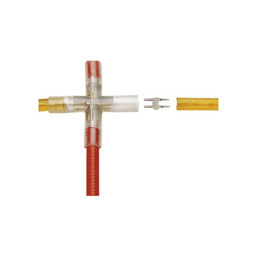 RACCORDO A X (TUBO LUMINOSO) 