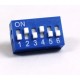 DIP SWITCH 6 POLI OMEGA