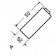 BATTERIA RICARICABILE NI-CD 1/2 TORCIA (C-UM2)