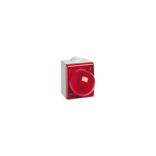 SEGANALATORE LUMINOSO ROSSO SENZA LAMPEGGIANTE 