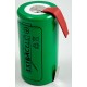Batteria Ricaricabile NI-MH 1,2V 4000mA/h Size C con Lamelle