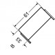 BATTERIA RICARICABILE NI-CD A TORCIA (D-UM1)