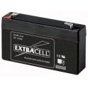 batteria ricaricabile al piombo 6v 1,3a/h