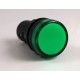 Segnalatore Luminoso a Led 24V colore Verde