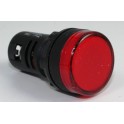 Segnalatore Luminoso a Led 12V colore rosso