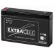 Batteria Ricaricabile al Piombo 6V 7A/h Extracell ELB7-6