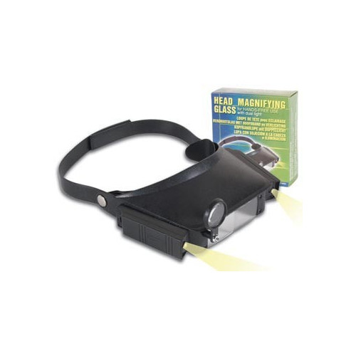 LENTE DI INGRANDIMENTO PER TESTA + ILLUMINAZIONE