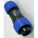Connettore Weipu IP68 Maschio Volante 5 poli - SP1310/P5