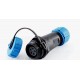 Connettore Stagno Femmina Volante 5 poli IP68 SP1311/S5
