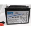 batteria ricaricabile al piombo 12v 25a/h