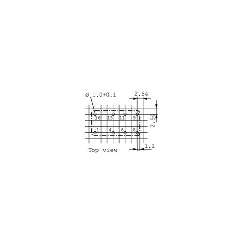 RELE' BIPOLARE 5V 167 OHM  2A