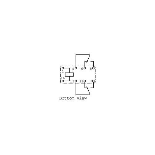 RELE' BIPOLARE 5V 167 OHM  2A