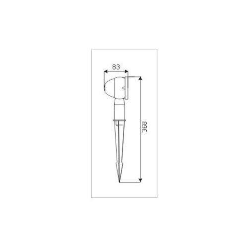 FARETTO DA GIARDINO 3W 12V