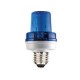 LAMPADA STROBO COLORE BLU ATTACCO E27