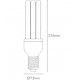 Lampada a Risparmio Energetico E27 45W Bianco Naturale