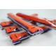 FASCETTE FERMACAVO IN VELCRO - COLORI VARI - 50 PEZZI