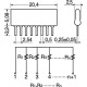 RETE RESISTIVA SIL 7+1 4,7KOHM