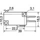 MICROSWITCH 5A 250V SENZA LEVA