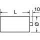 CONDENSATORE DI RIFASAMENTO 80µF 450VL 