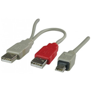 CAVO USB 2.0 DUAL POWER 2