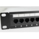 PATCH PANEL 24 PORTE  1U CATEGORIA 6 NON SCHERMATO