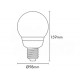 LAMPADA 15W ATTACCO E27 COLORE BIANCO CALDO