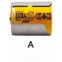 batteria ricaricabile 1/2D