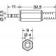 PLUG 2,5MM 4 SETT. + GUIDACAVO